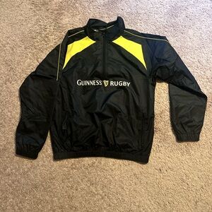 Guinness Rugby Black and Yellow Jacket